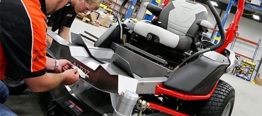 Altoz zero-turn mower engineering