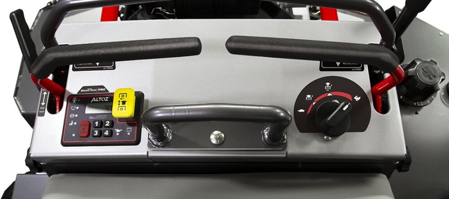 overhead console shot of tsx